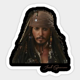 Jack Sparrow -Johnny Depp Sticker